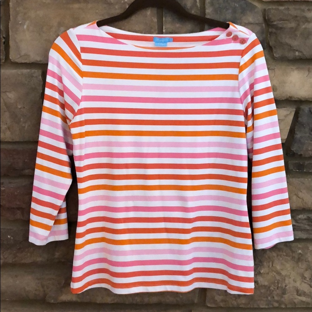 NWOT J. McLaughlin Striped Top